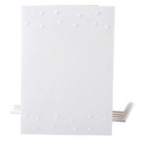 A6 Embossed Forever Friends Cards & Envelopes